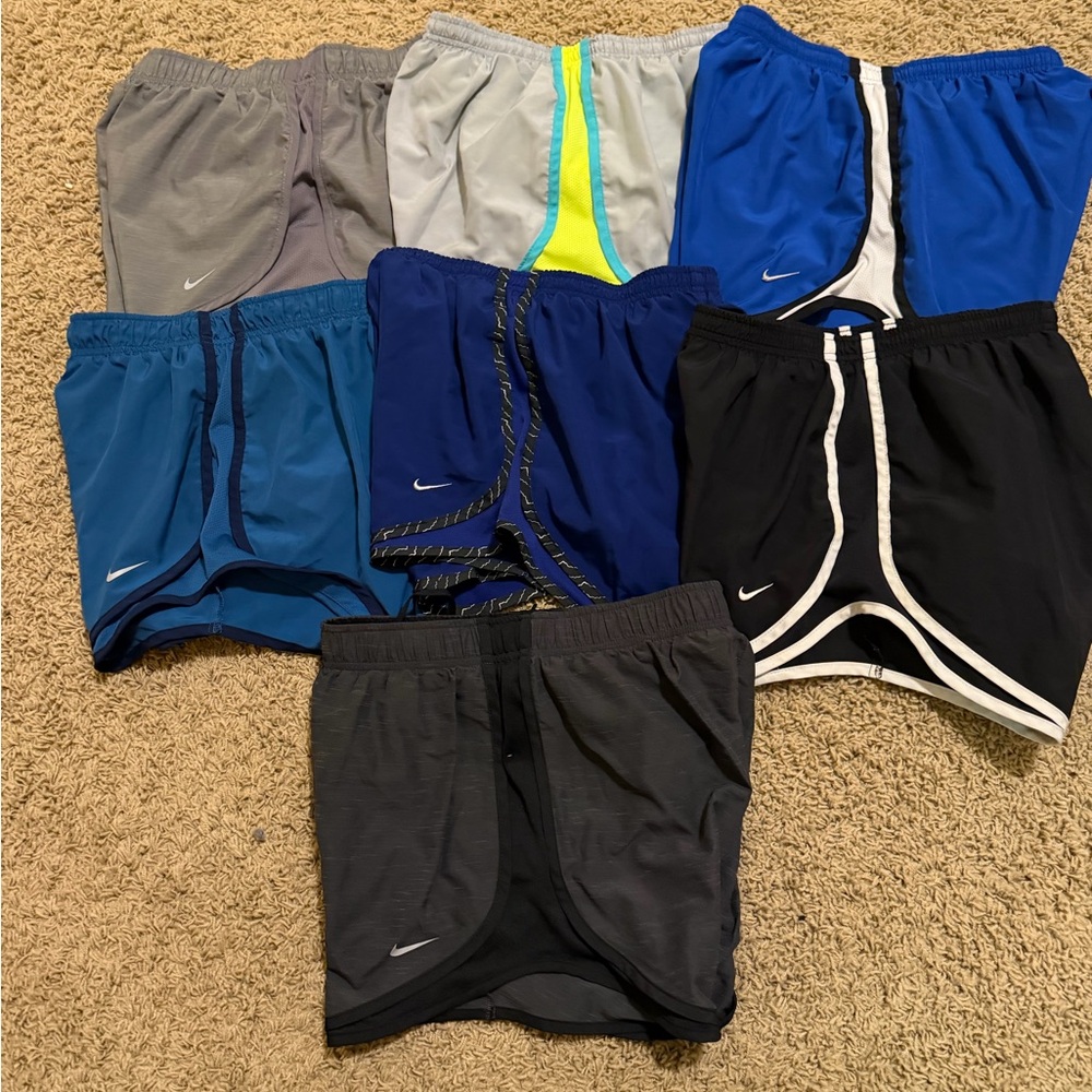 Nike Running Shorts Bundle – Women’s Small (7 Pairs)